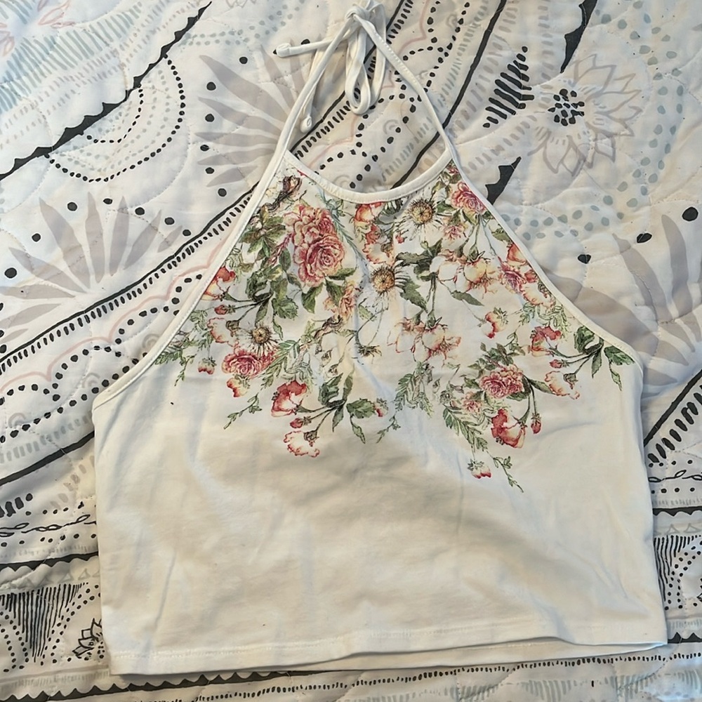 Floral Crop top